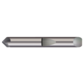 Micro 100 Quick Change, Countersink and Chamfer Tool, 0.1875" (3/16) Shank dia, Length of Cut: 0.074" QCS-187-090